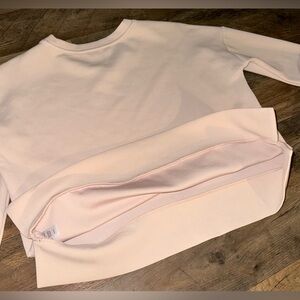 Athleta Modern Sweatshirt in Ballerina Gown (Light Pink) Size - XS